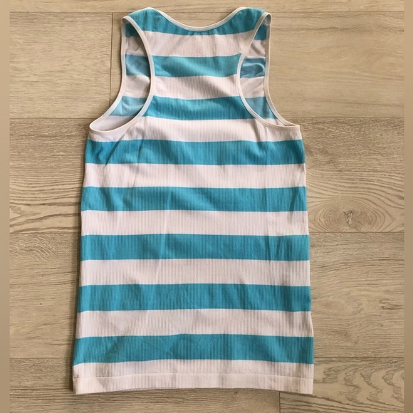 Energie Racerback Striped Active Performance Tank Top Shirt - Picture 5 of 16